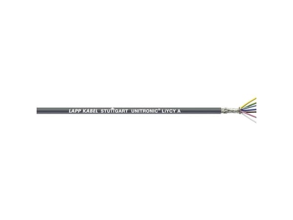 LAPP 44732/152 Datakaapeli UNITRONIC® LiYCY A 2 x 0,5 mm² Harmaa 152 m