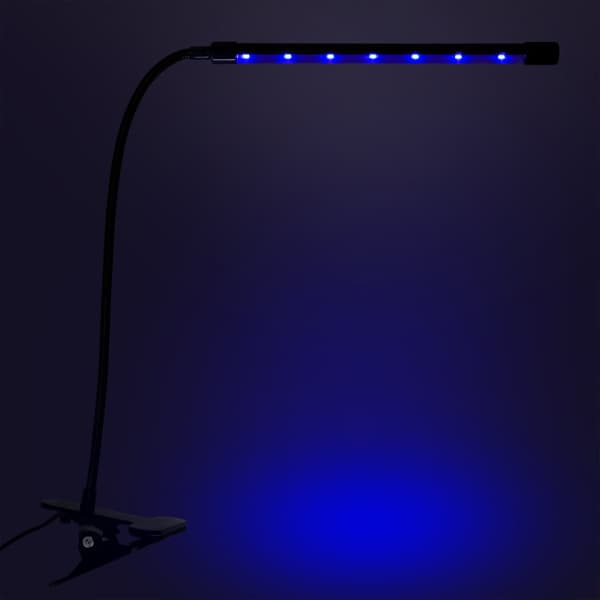 LED växtodlingslampa 20 dioder TIMER 9 W - hemväxtodling utan strömförsörjning