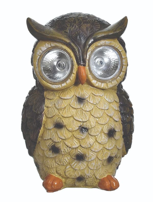 Haveugleformet solcellelampe