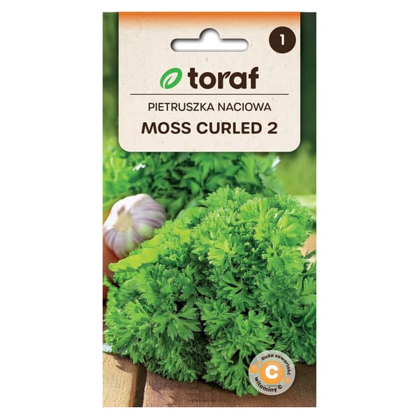 Persiljasiemen Moss Curled 2 - Tiheä ja aromaattinen kihara persilja