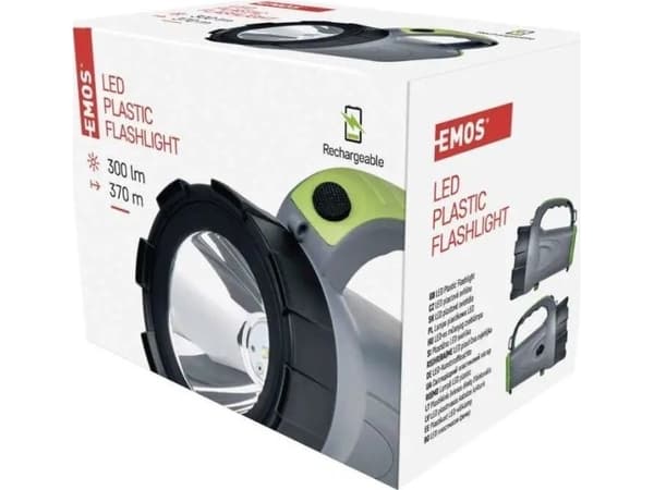 Emos LED ladattava taskulamppu 300LM / P2311