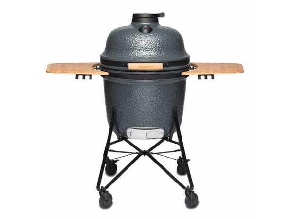 BergHOFF 2415700, Grill, Träkol + ved, Gjutjärn, Kittel, Grid, Grå Grå
