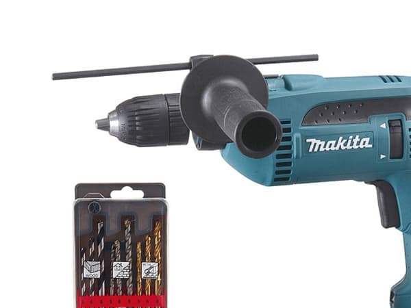 Makita HP1641K1X, Nøkkelløs, 2800 RPM, 3 cm, 1,3 cm, 44800 bpm, 1,6 cm