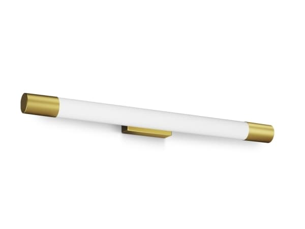 Philips Rover Wall Light, Surfaced, 2700 K, IP44, Brass, White
