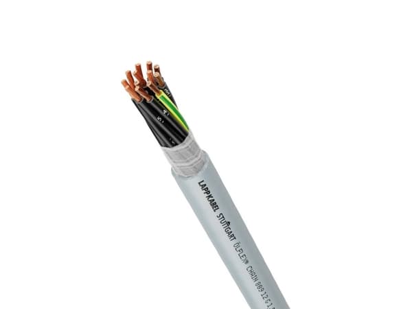 Lapp ÖLFLEX KETJU 809, 100 m, harmaa, PVC, 72 kg/km, 139 kg/km, 300 V