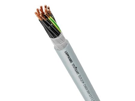 Lapp ÖLFLEX KETJU 809, 100 m, harmaa, PVC, 72 kg/km, 139 kg/km, 300 V