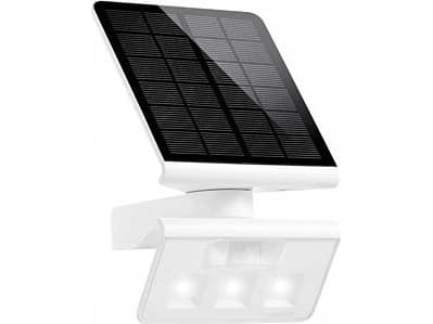 Steinel vägglampa XSOLAR L-S ONE utomhusarmatur med rörelse- och skymningssensor vit