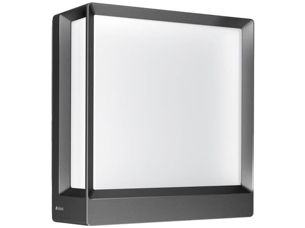 Steinel LED AUSSENLEUCHTE L 40 C ANT 085230 LED-udendørs vægbelysning LED (RGB) uden 12.9 W Antracitgrå