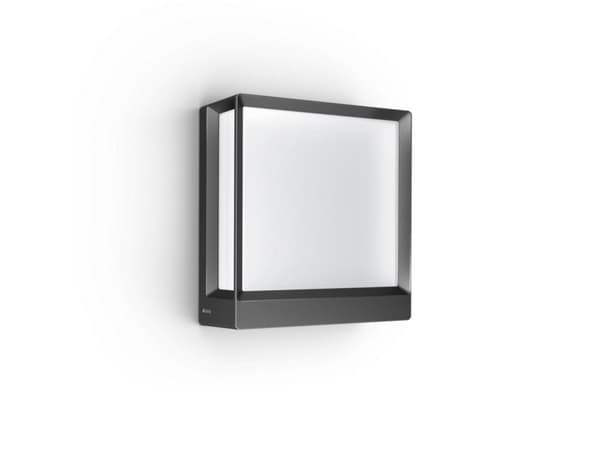 Steinel LED AUSSENLEUCHTE L 40 C ANT 085230 LED-udendørs vægbelysning LED (RGB) uden 12.9 W Antracitgrå