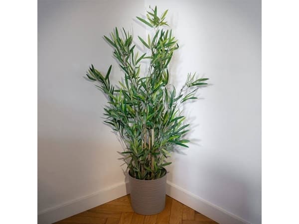 Vilde Konstgjord växt i kruka dekorativ / högt träd bambu 97 cm
