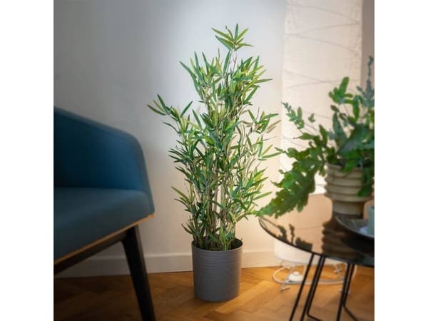 Vilde Konstgjord växt i kruka dekorativ / högt träd bambu 97 cm