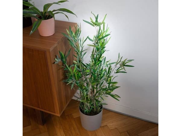 Vilde Konstgjord växt i kruka dekorativ / högt träd bambu 97 cm