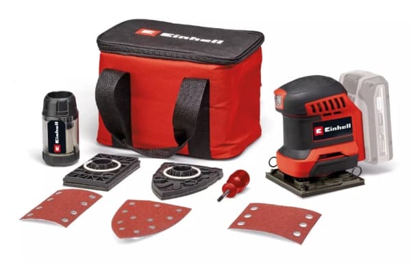 Einhell TE-OS 18/113 3X Li, Sort, Rød, Batteri, 18 V, 1,04 kg, 101 x 113 mm, 272 mm - SOLO