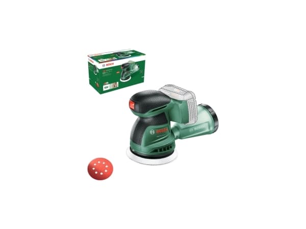 Bosch EasyOrbit 18V-10, Rundslipmaskin, Svart, Grön, 23000 OPM, 1 mm, Batteri, 2,5 Ah - SOLO