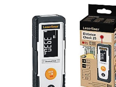 Laserliner laser afstandsmåler - DistanceCheck 25. Nem Afstandsmåler