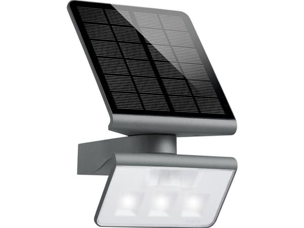 Steinel AUSSENLEUCHTE XSOLAR L-S ONE ANT 081973 Solar väggspot LED (RGB) utan 1,2 W Antracitgrå