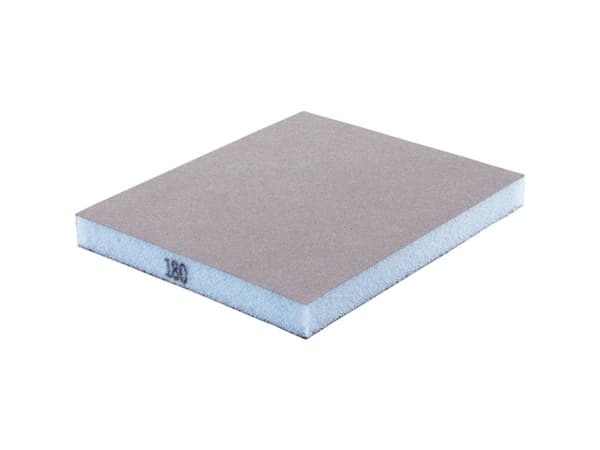 PFERD 44697652 PFERD vandfast Slibesvamp 69x98x26 mm A180 på fire sider til universel anvendelse 5 stk
