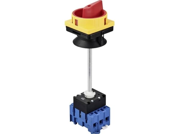 TRU COMPONENTS TC-LW30-40 300040 Pääkytkin 40 A 690 V 1 x 90 ° Keltainen, punainen 1 kpl