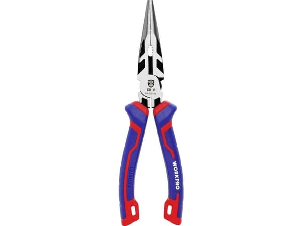 WorkPro WP231021 Universaali pitkäkärkiset pihdit kromi-vanadium teräs 200 mm