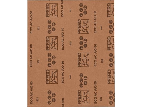 PFERD BP ECO AC 230X280 A 80 45015242 Slippapper Kornstorlek 80 (L x B) 280 mm x 230 mm 50 st