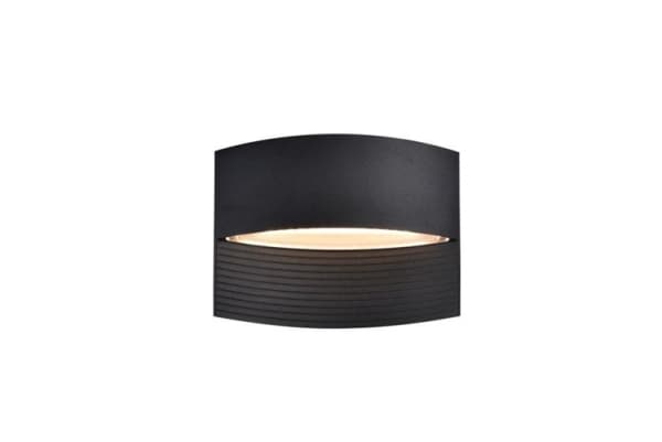 Lutec Luminaire Outdoor Lotus Led Ip54 Black