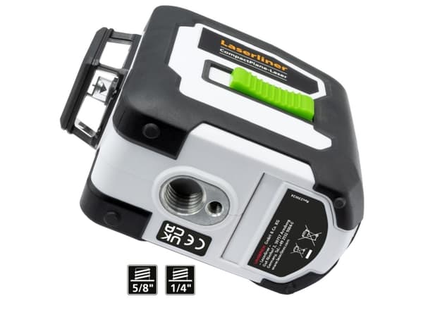 Laserliner CompactPlane, 30 m, 0,35 mm/m, 3°, 30 m, 515 nm, Linjevater