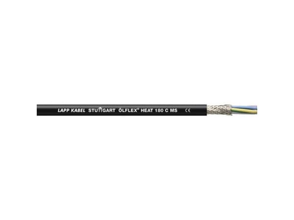 LAPP ÖLFLEX® HEAT 180 C MS Korkean lämpötilan kaapeli 4 G 1,5 mm² Musta 46718/100 100 m