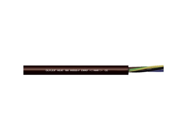 LAPP ÖLFLEX® HEAT 180 H05SS-F EWKF Højtemperaturkabel 3 G 2.5 mm² Sort 46913/100 100 m