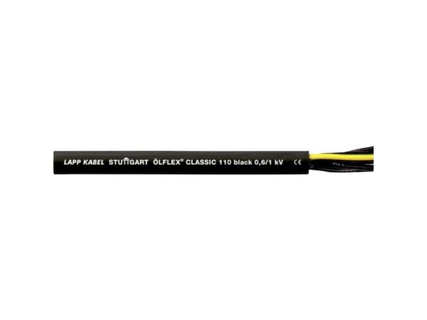 LAPP ÖLFLEX® CLASSIC BLACK 110 Styreledning 3 G 2.5 mm² Sort 1120340/100 100 m
