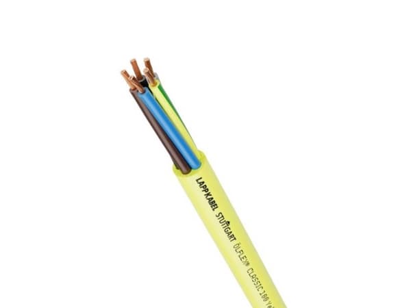 LAPP ÖLFLEX® CLASSIC 100 YELLOW Styreledning 3 G 2.5 mm² Gul 10401/100 100 m