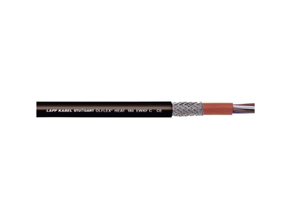 LAPP ÖLFLEX® HEAT 180 EWKF Korkean lämpötilan kaapeli 3 G 1,5 mm² Musta 46314/100 100 m