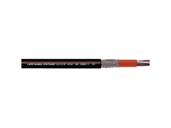 LAPP ÖLFLEX® HEAT 180 EWKF Korkean lämpötilan kaapeli 3 G 1,5 mm² Musta 46314/100 100 m
