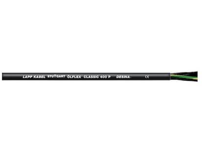Lapp ÖLFLEX CLASSIC 400 P, Mellomspenningskabel, Sort, Polyvinylklorid (PVC), Semi-stiv polyvinylklorid (SR-PVC), Kopper, 2.5 mm²