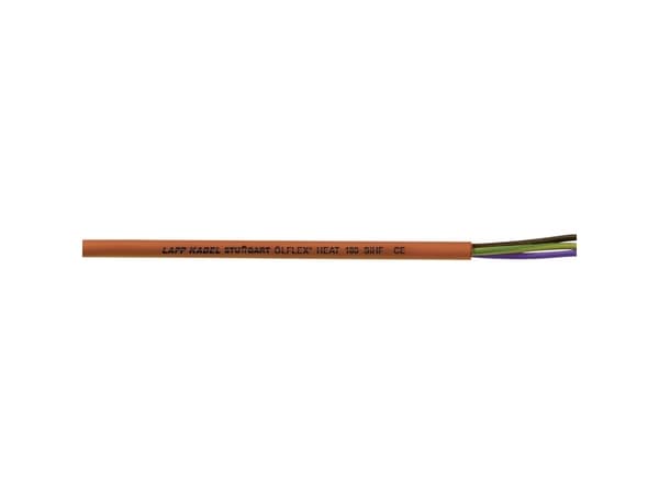 LAPP ÖLFLEX® HEAT 180 SIHF Korkean lämpötilan kaapeli 2 x 2,5 mm² Punainen, ruskea 46019/100 100 m