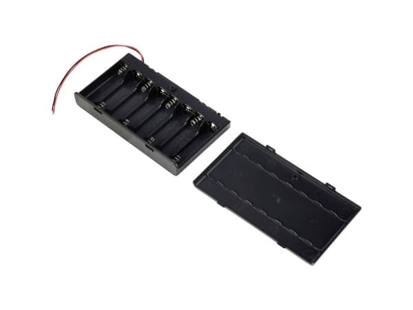 TRU COMPONENTS TC-13220648 Paristokotelo 8 R6 (AA) Kaapeli (L x S x K) 126 x 72 x 19 mm