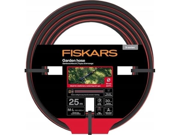 Watering hose FISKARS X-series, 3/4”, 19 mm, 25 m