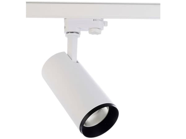 Deko Light Lucea 15 707118 Højvolt-skinnesystem-lampe LED indbygget 15 W LED (RGB) EEK: F (A - G) Trafikhvid (RAL 9016)