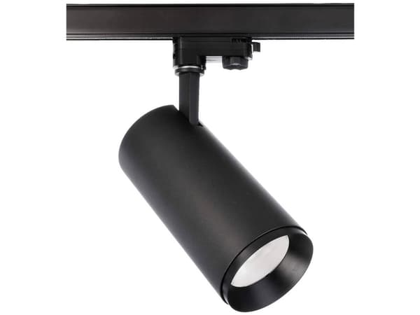 Deko Light Lucea 30 707123 Højvolt-skinnesystem-lampe LED indbygget 30 W LED (RGB) EEK: F (A - G) Dybsort (RAL 9005)