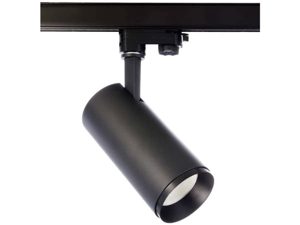 Deko Light Lucea 20 707121 Högspänningsskena LED-lampa för inbyggnad 20 W LED (RGB) EEK: F (A - G) Djupsvart (RAL 9005)