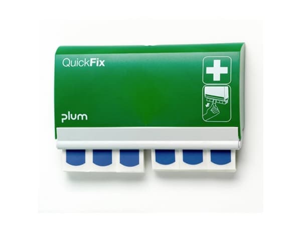 Dispenser Plaster QuickFix Detectable 90 stk Plast med Hylde/Sporbare plastre,1 stk