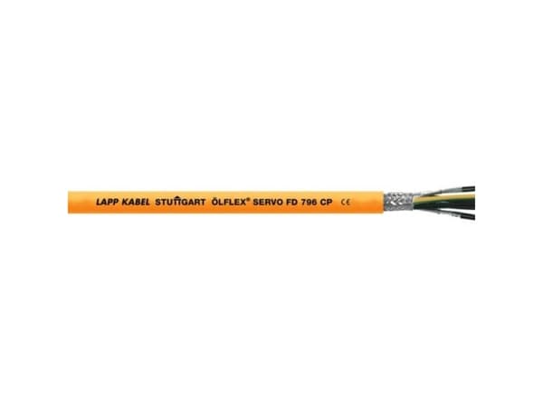 LAPP ÖLFLEX® SERVO FD 796 CP Servo-ledning 4 G 1.5 mm² + 2 x 1.5 mm² Orange 27959/100 100 m