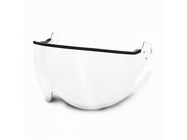 Kask visir, klart glas - ridsefast m/anti-dug t/Kask Plasma hjelm