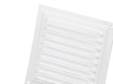 Duka jalousirist type MVM - Aluminium, Hvid, 200X200 mm