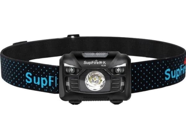Superfire HL06 - Hodelykt - LED - 5-modus - 5 W