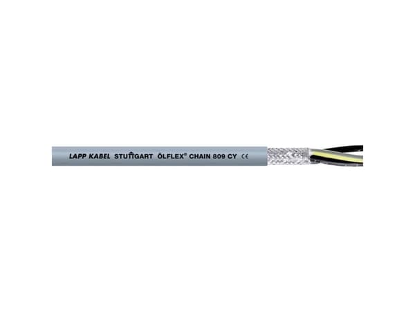 LAPP 1026777/100 Hinausketjun kaapeli ÖLFLEX® CHAIN 809 CY 4 G 1,5 mm² Harmaa 100 m