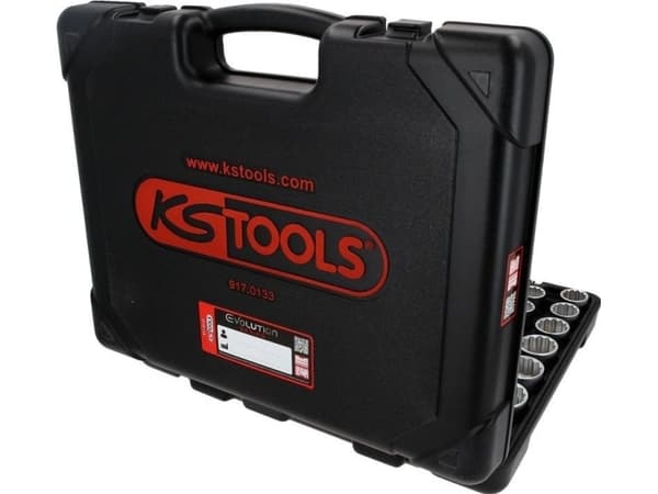 133-piece hex socket set KS TOOLS 1/4" 3/8" 1/2"