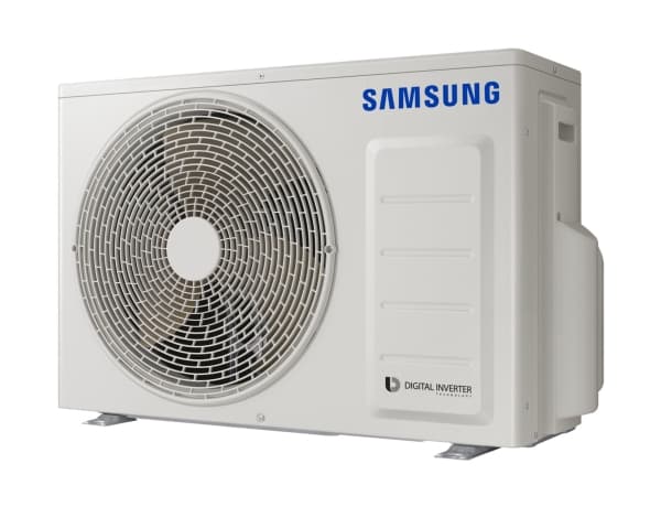 Samsung AJ050TXJ2KG/EU, Klimaanlegg (utendørsenhet), Hvit, Kjøling, Oppvarming, R32, 1,18 kg, Flerakslet roterende kompressor