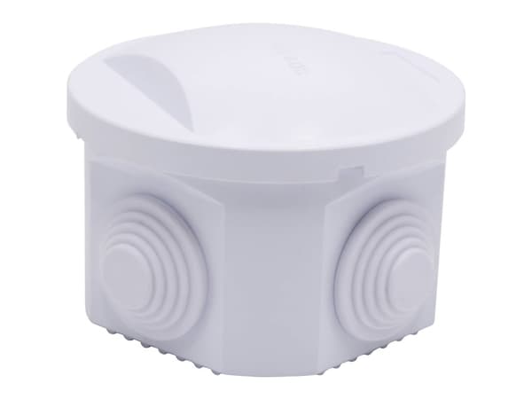 TRU KOMPONENTIT TC-RA 80x50 Asennuskaappi ABS muovia Valkoinen 1 kpl