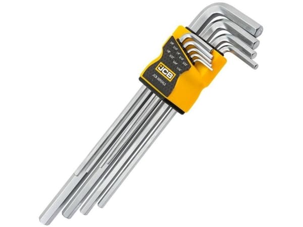 JCB INCH IMBUSES 9st / LÄNGD 1/16 - 3/8"