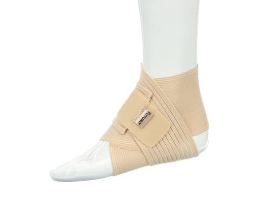 3M FUTURO 47875, Ankel, Støttebandasje, M, Nylon, Polyester, Gummi, Spandex, Beige, Sport